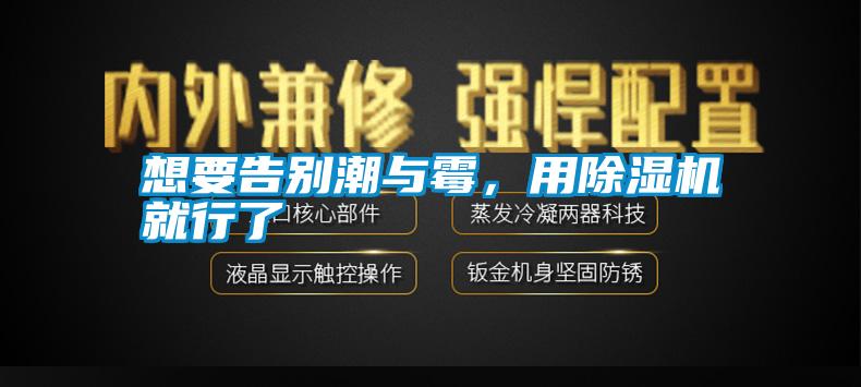 想要告別潮與霉，用除濕機就行了