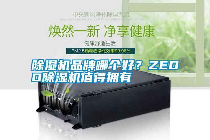 除濕機(jī)品牌哪個(gè)好？ZEDO除濕機(jī)值得擁有