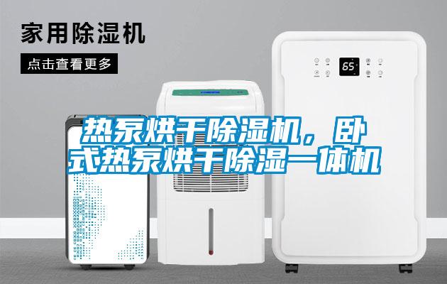 熱泵烘干除濕機，臥式熱泵烘干除濕一體機