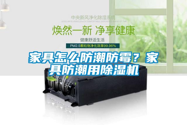 家具怎么防潮防霉？家具防潮用除濕機