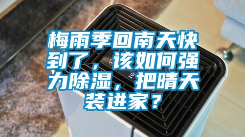 梅雨季回南天快到了，該如何強(qiáng)力除濕，把晴天裝進(jìn)家？