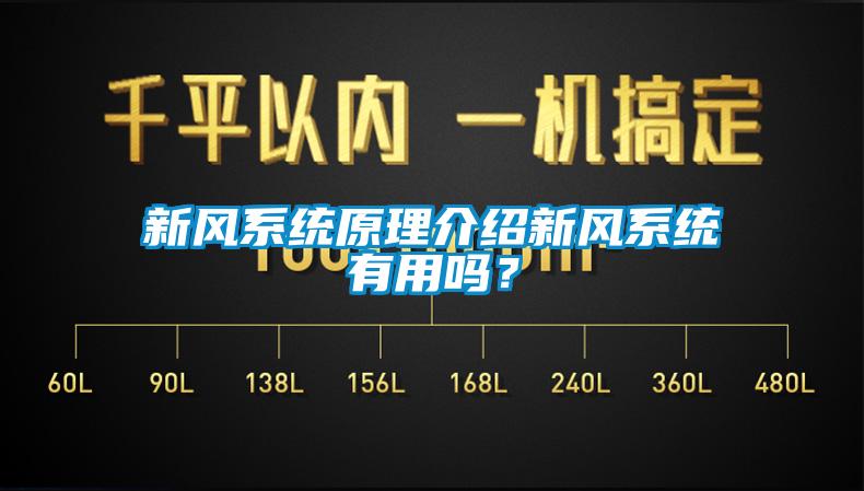 新風(fēng)系統(tǒng)原理介紹新風(fēng)系統(tǒng)有用嗎？