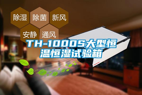 TH-1000S大型恒溫恒濕試驗箱