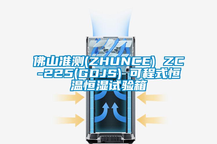 佛山準(zhǔn)測(cè)(ZHUNCE) ZC-225(GDJS) 可程式恒溫恒濕試驗(yàn)箱