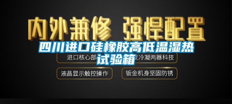 四川進(jìn)口硅橡膠高低溫濕熱試驗箱