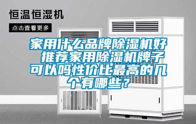 家用什么品牌除濕機(jī)好 推薦家用除濕機(jī)牌子可以嗎性價(jià)比最高的幾個(gè)有哪些？