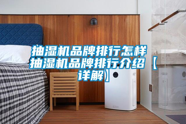 抽濕機品牌排行怎樣 抽濕機品牌排行介紹【詳解】