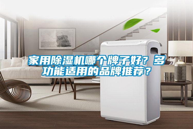 家用除濕機哪個牌子好？多功能適用的品牌推薦？