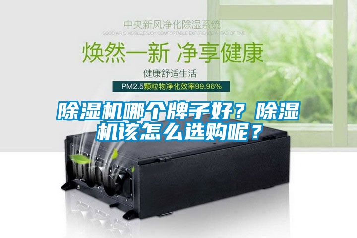 除濕機哪個牌子好？除濕機該怎么選購呢？