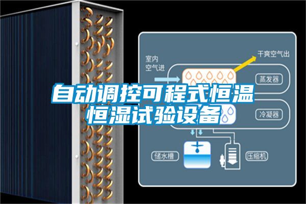 自動調(diào)控可程式恒溫恒濕試驗設(shè)備