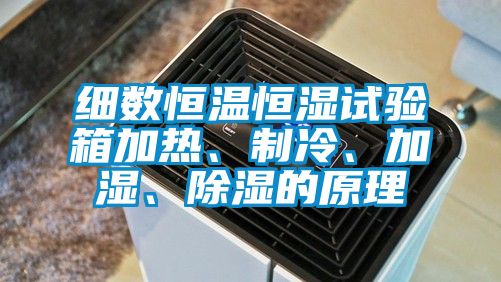 細(xì)數(shù)恒溫恒濕試驗(yàn)箱加熱、制冷、加濕、除濕的原理