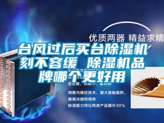 企業(yè)新聞臺風(fēng)過后買臺除濕機刻不容緩 除濕機品牌哪個更好用