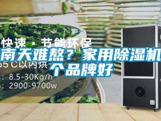 企業(yè)新聞回南天難熬？家用除濕機(jī)哪個(gè)品牌好