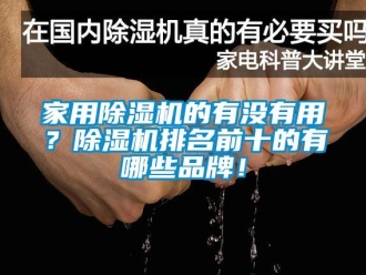 企業(yè)新聞家用除濕機的有沒有用？除濕機排名前十的有哪些品牌！